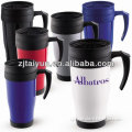 16oz 2012 best popular double wall plastic travel mug